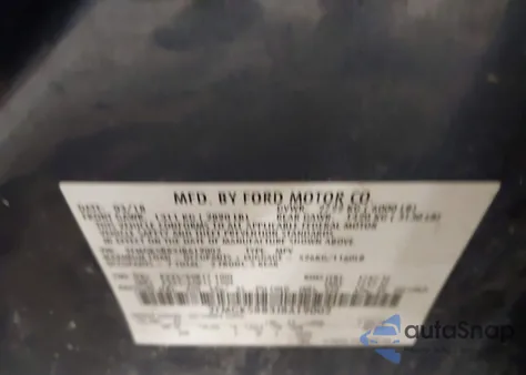 2018 Ford Flex Se из США, поврежденный, VIN 2FMGK5B83JBA19002